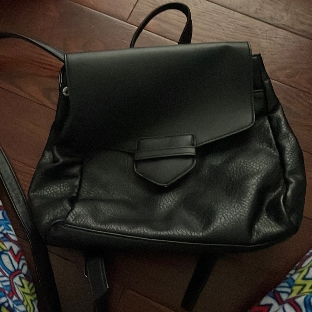 Black backpack